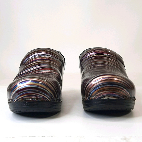 Dansko Multicolor Striped Mules - Picture 4 of 8